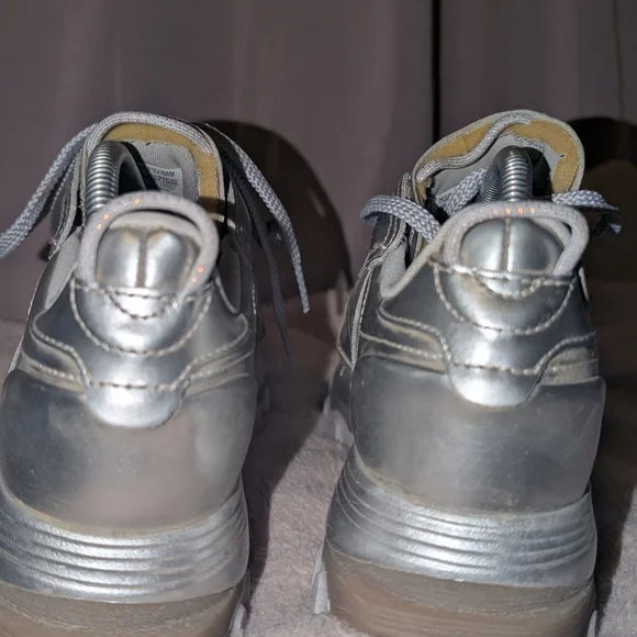 Reebok X Cardi B Silver Sneakers - Picture 4 of 6